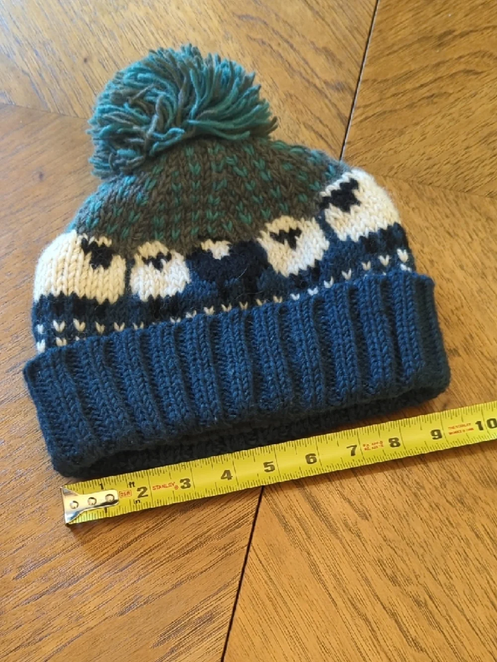Sheep Pom-Pom Knit Beanie - One Black Sheep